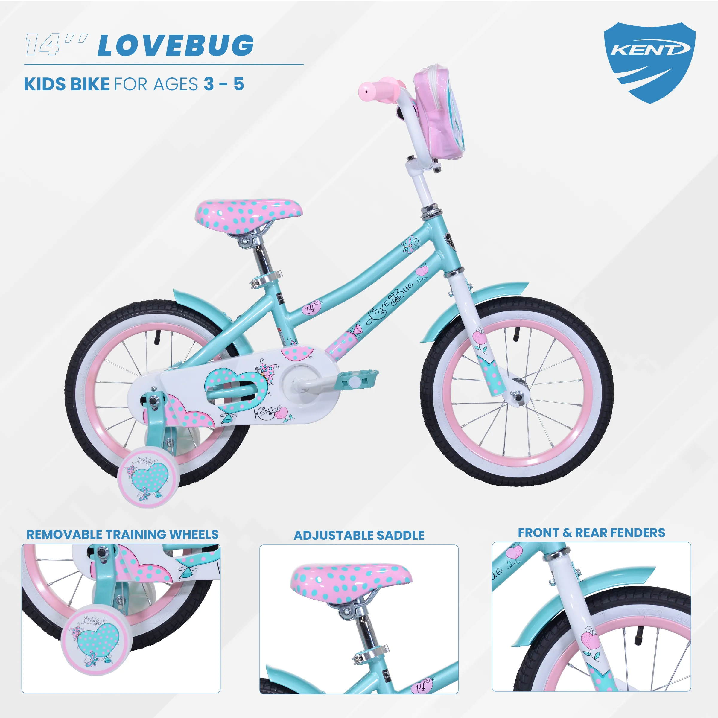 14" Kent Love Bug