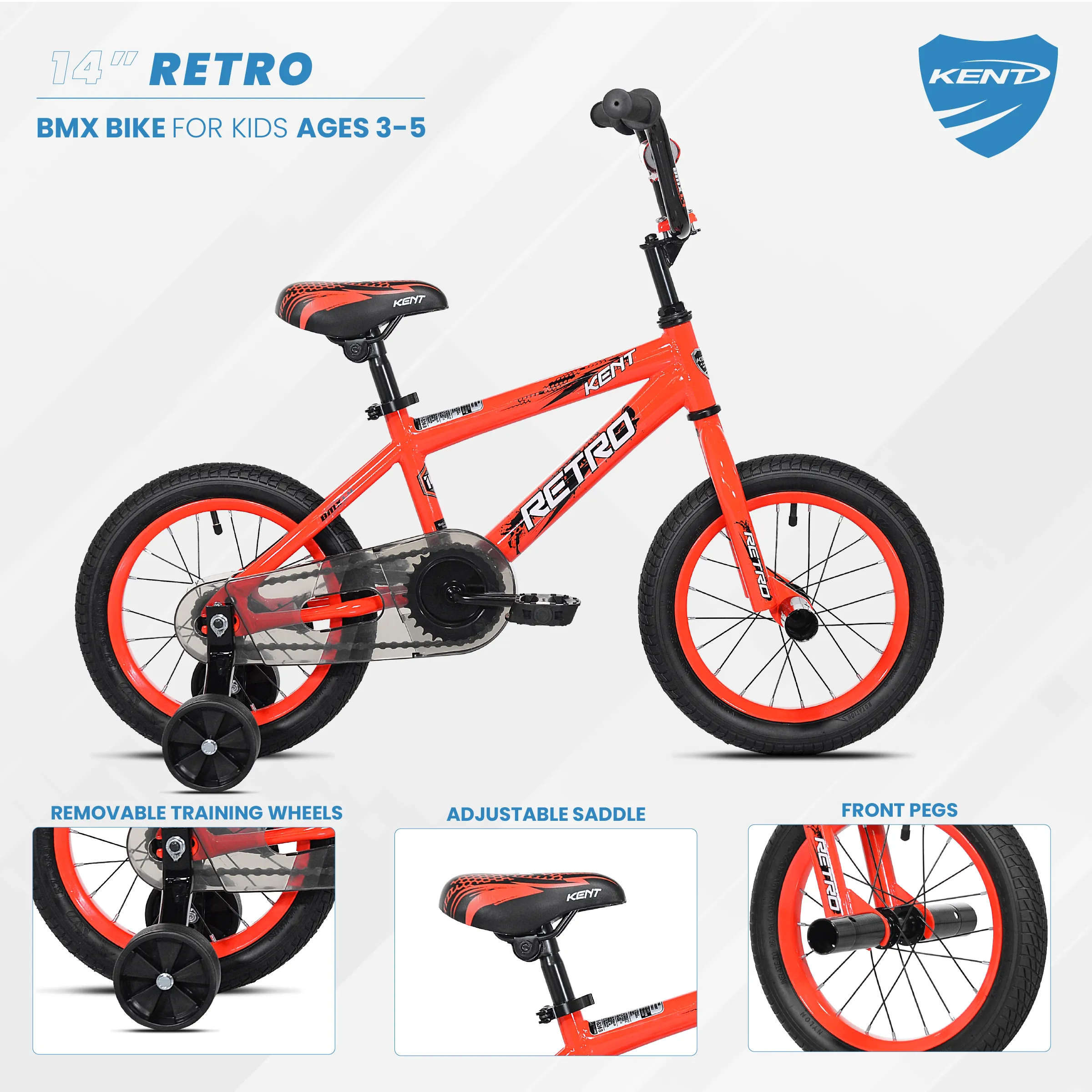 14" Kent Retro
