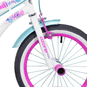 16" Ozone 500 Sweetheart Pink Purple White, Replacement Fork