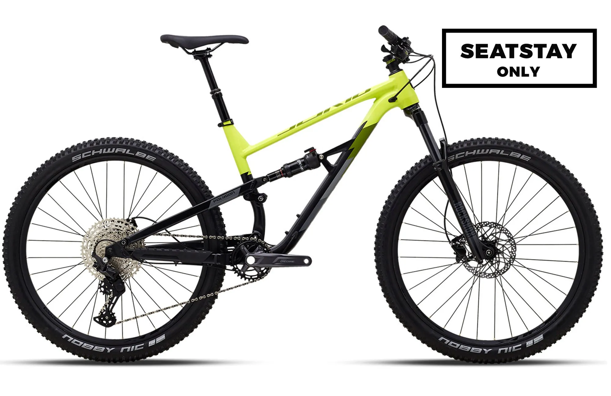 2022 Polygon Siskiu D7 - Seat stay [Colour: Black][Size: S-M (Lenght: 470mm) - 27.5 inches wheel]