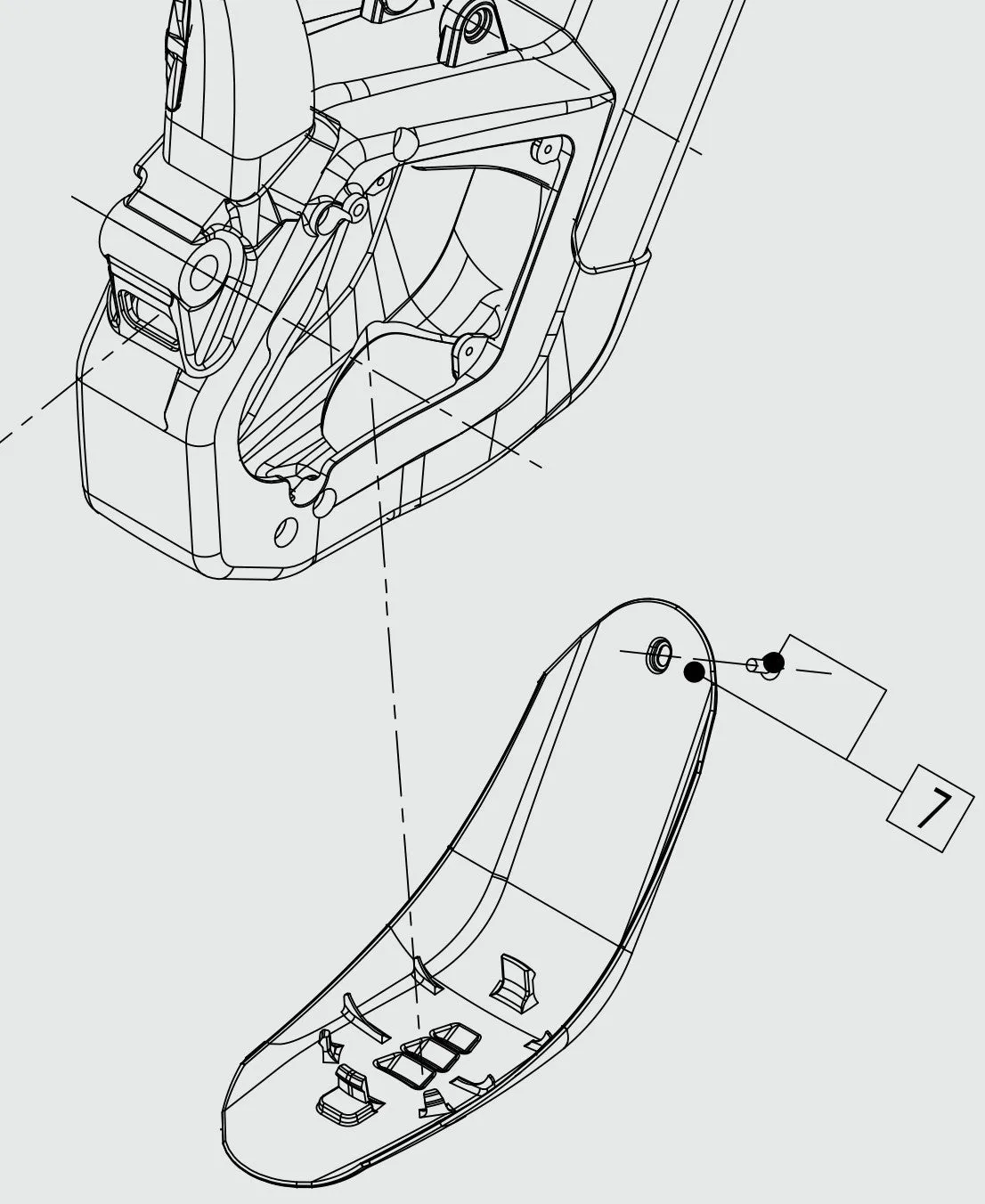 2024 Marin Alpine Trail E - Skid Plate