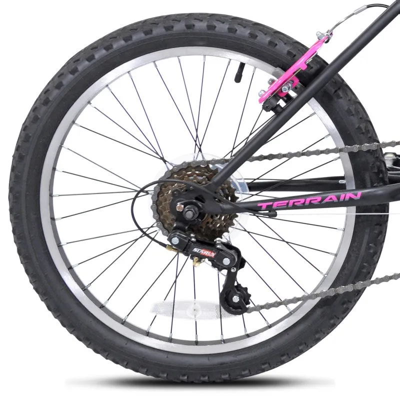 20" BCA Kobra Black Pink, Replacement Rear Wheel