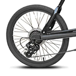 20" Kent Cavalier Recumbent, Replacement Rear Wheel