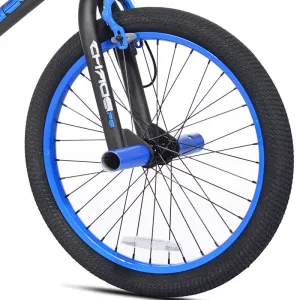 20" Kent Chaos Black Blue, Replacement Front Wheel