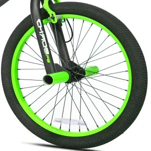 20" Kent Chaos Black/Green, Replacement Front Wheel