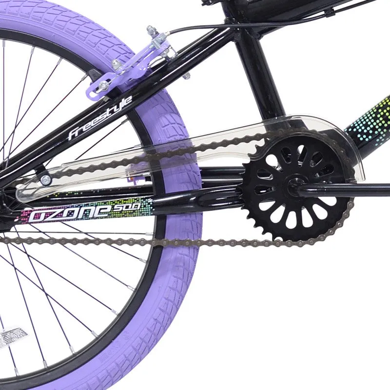 20" Ozone 500 Slingshot Black Purple, Replacement Chainguard