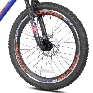 24" Ozone 500 Fragment Blue, Replacement Front Wheel