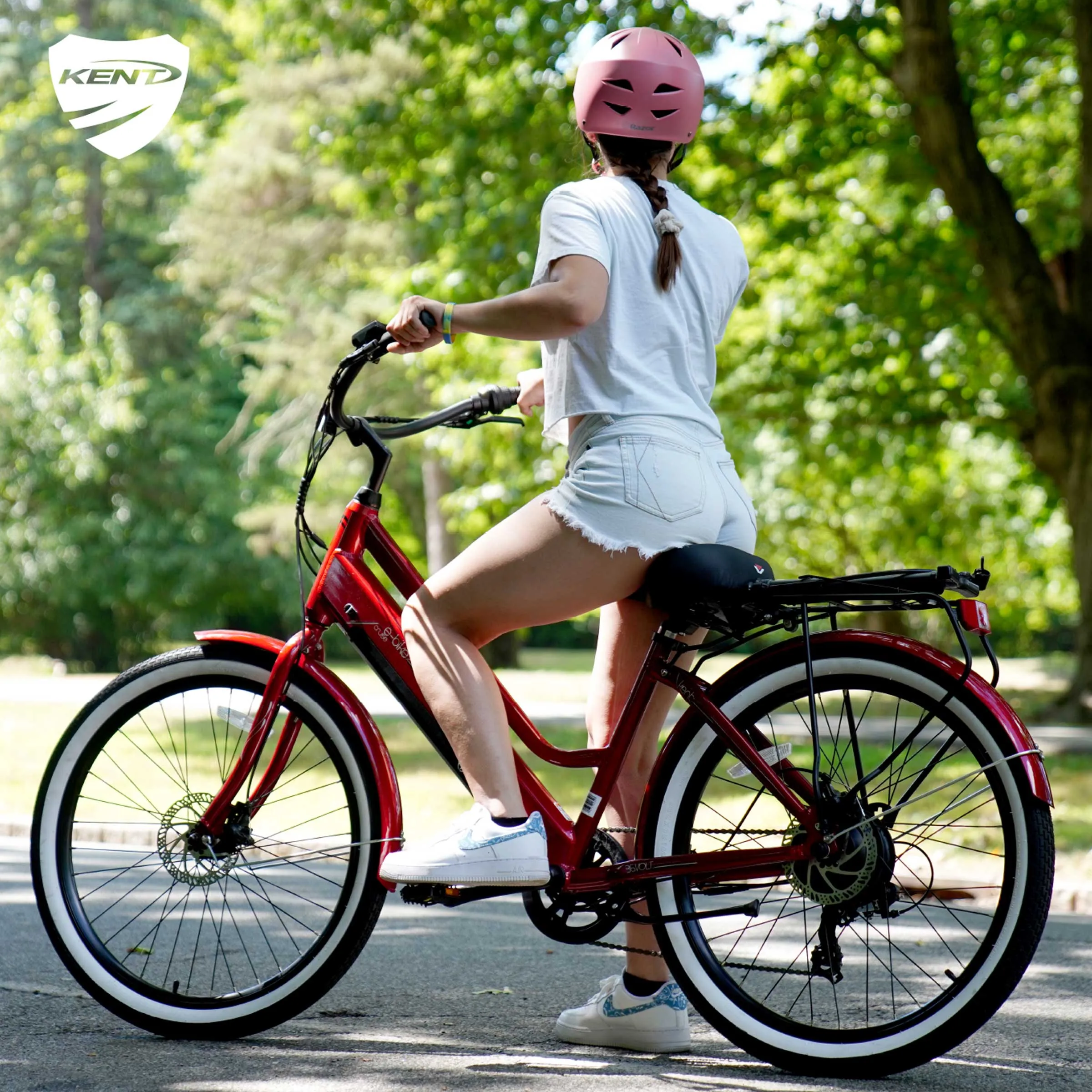 26" Kent E-Bike | Cruiser