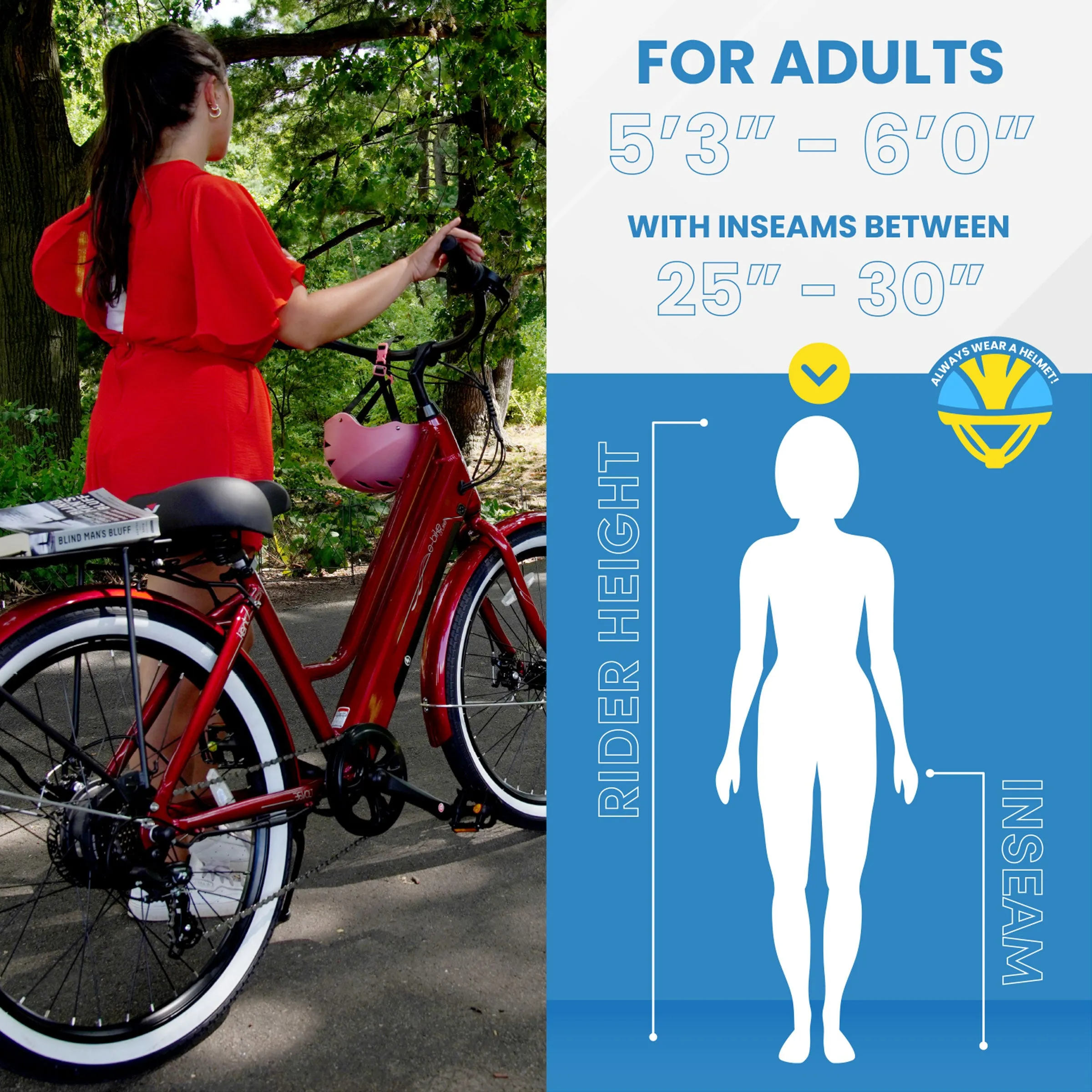 26" Kent E-Bike | Cruiser