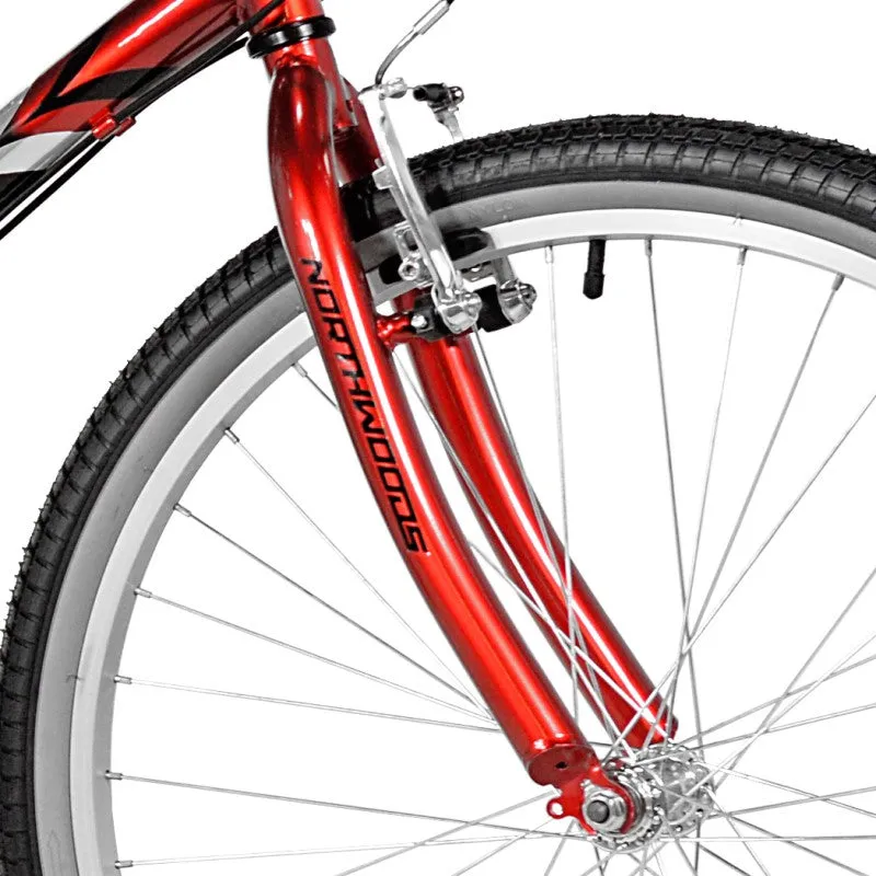 26" Northwoods Tandem Red, Replacement Fork