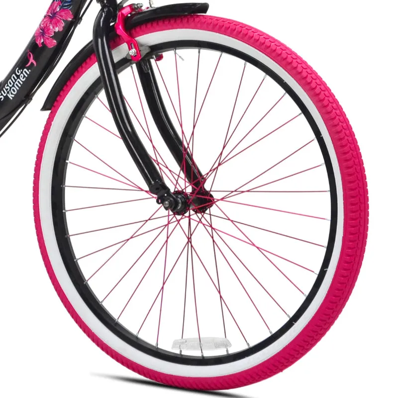 26" SGK Cruiser Black, Replacement Front Wheel