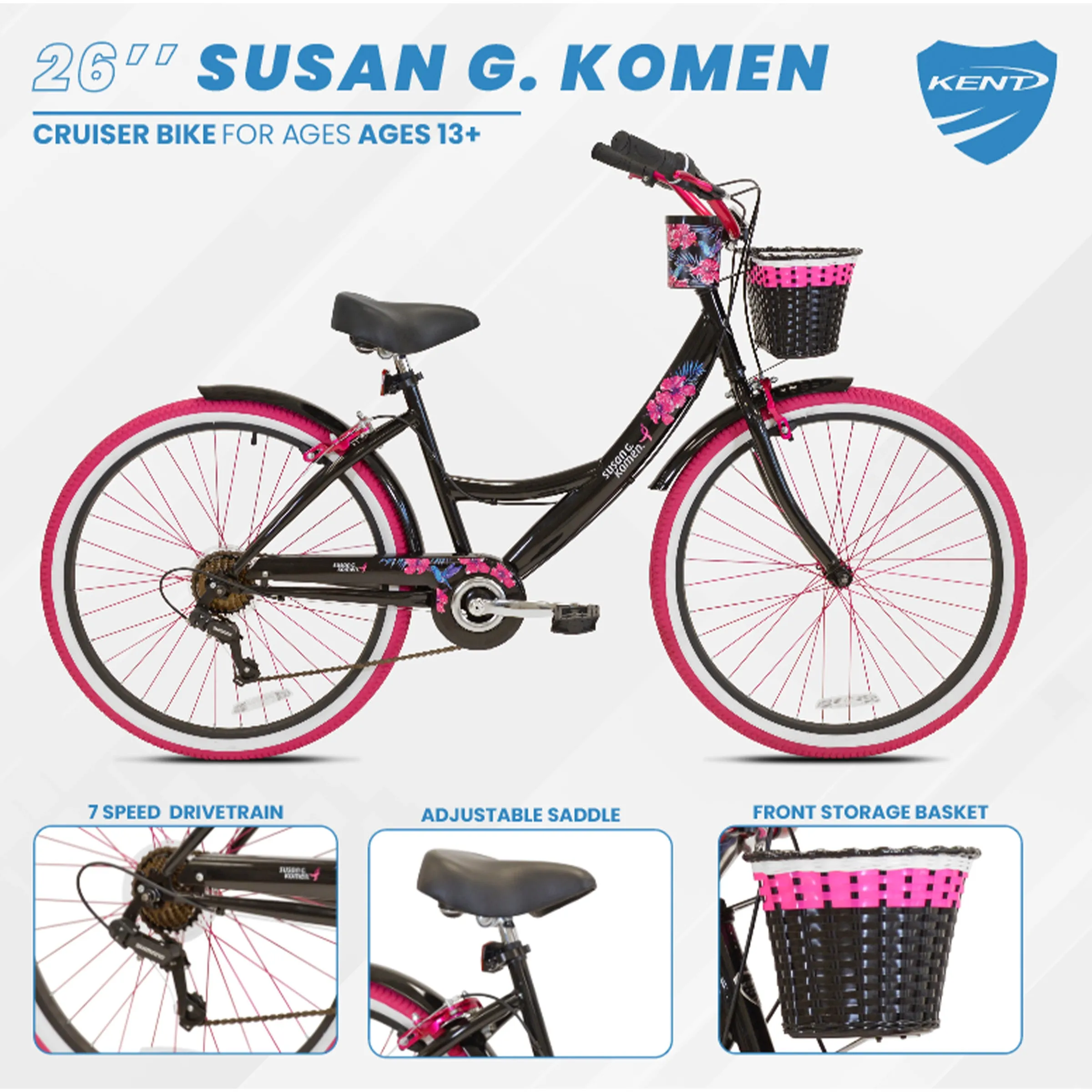26" Susan G. Komen® Floral