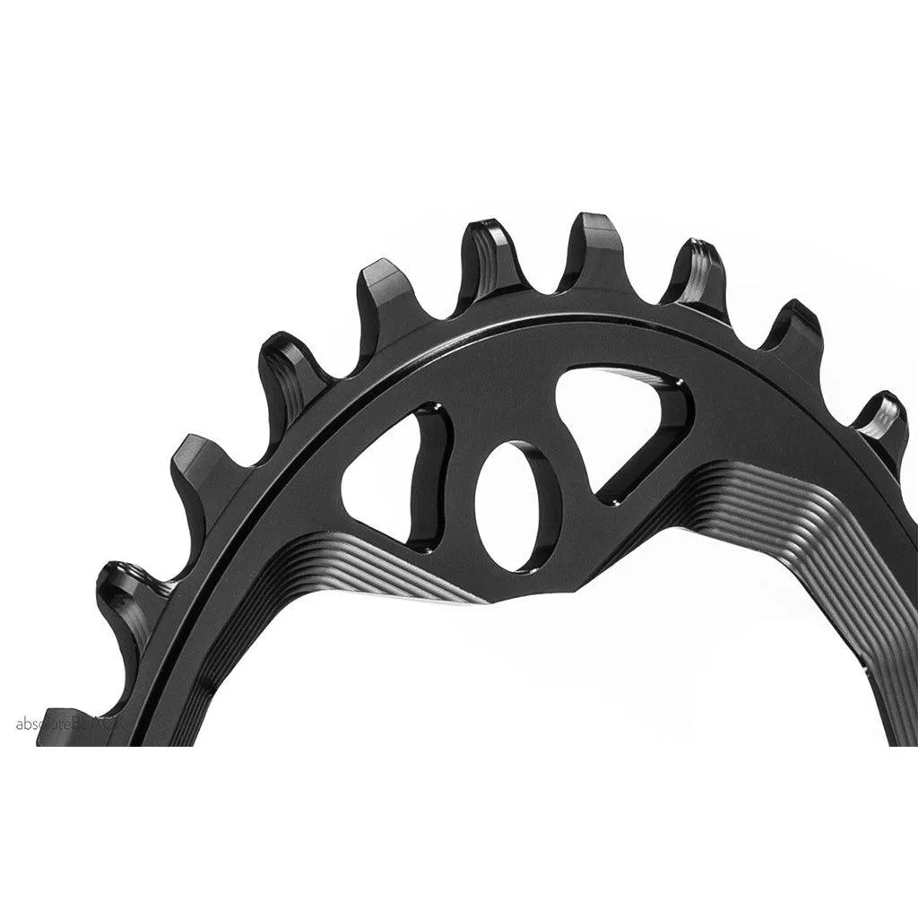 AbsoluteBlack Premium 1x 104 BCD Oval Chainring (Black)