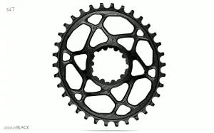 AbsoluteBlack Sram 1x GXP 9/10/11/12 Speed Chainring (Black)