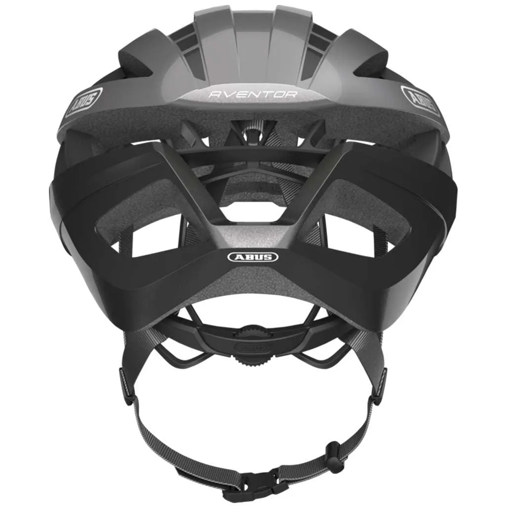 Abus Aventor Road Cycling Helmet (Dark Grey)