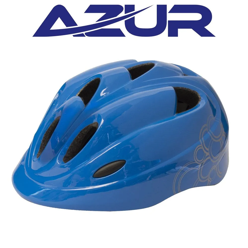AZUR Kids Helmet Blue