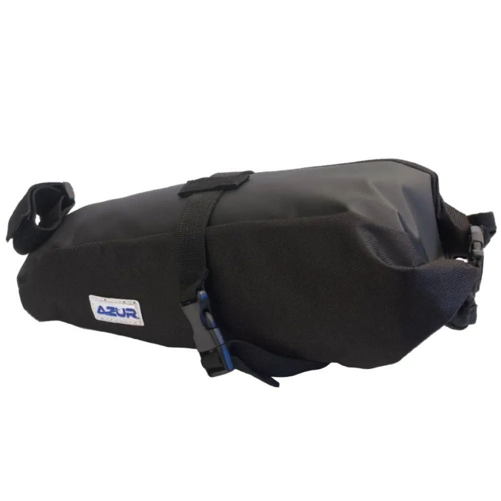 Azur Waterproof Saddle Bag Black