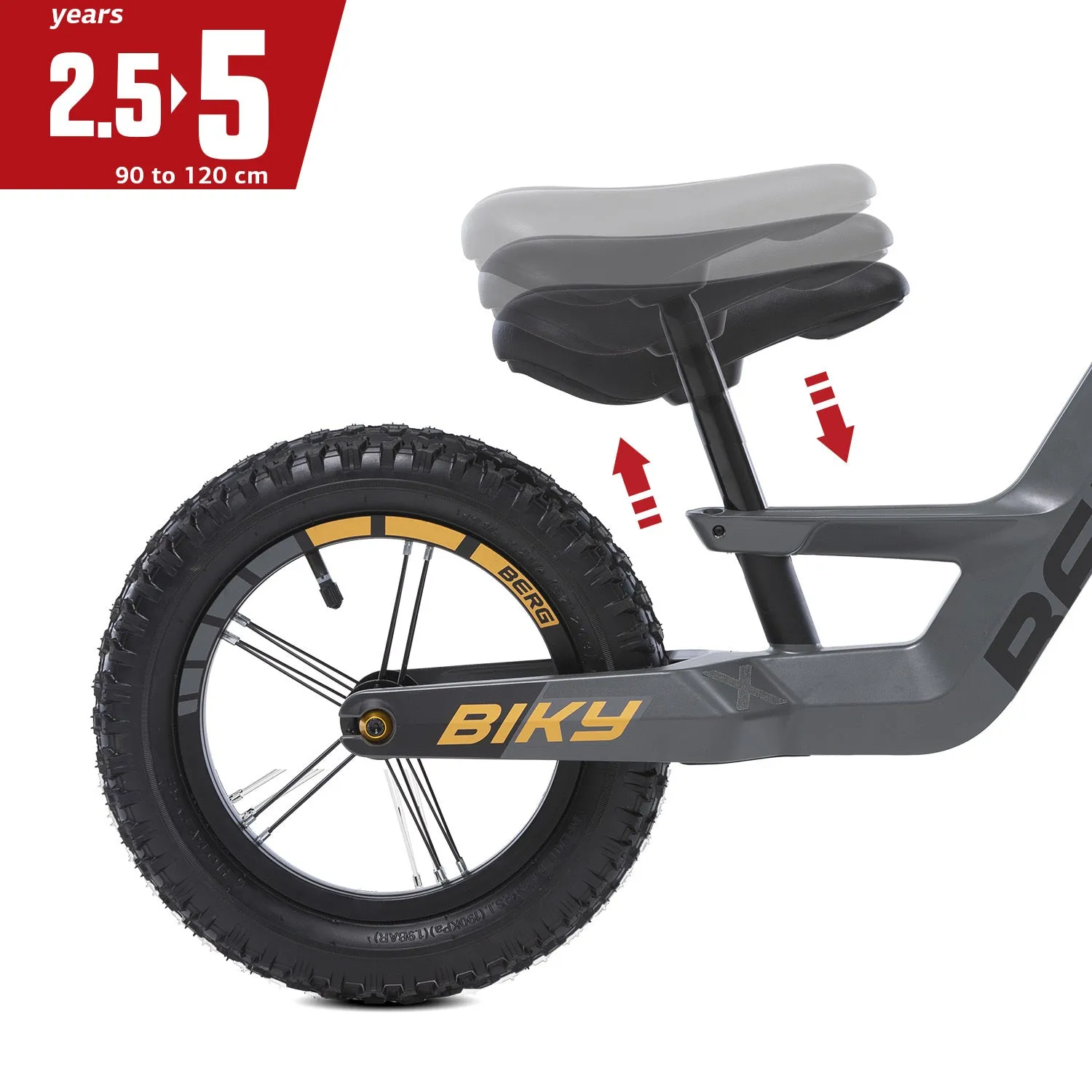 Berg Biky Cross w-Handbrake - Balance Bike
