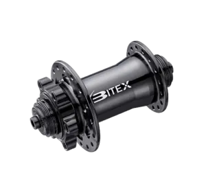 Bitex BX207F 12mm Disc Brake Front Hub (Black)