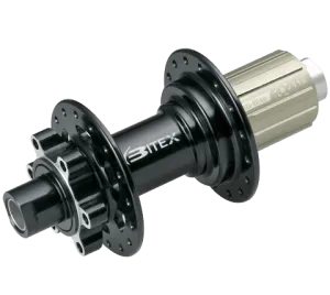 Bitex MTR12 142mm Disc Brake Rear Hub (Black)