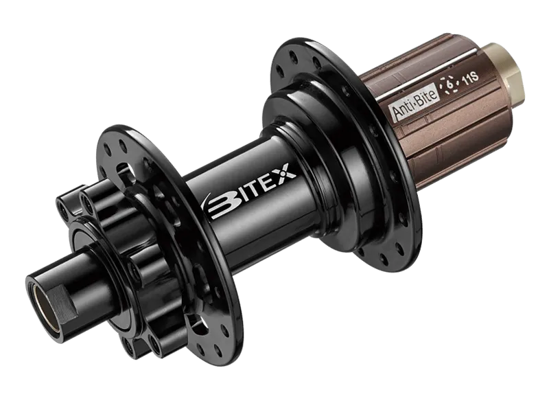 Bitex MTR12 Disc Brake Rear Hub (Silver)