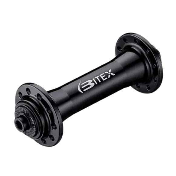 Bitex RAF12 Rim Brake Front Hub (Black)