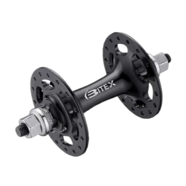 Bitex TKF10 Rim Brake Front Hub (Black)