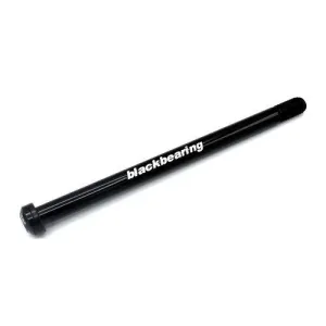 Black Bearing R12.8 12mm Thru Axle (Black)