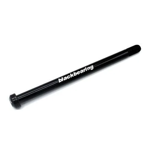 Black Bearing R12.8 12mm Thru Axle (Black)