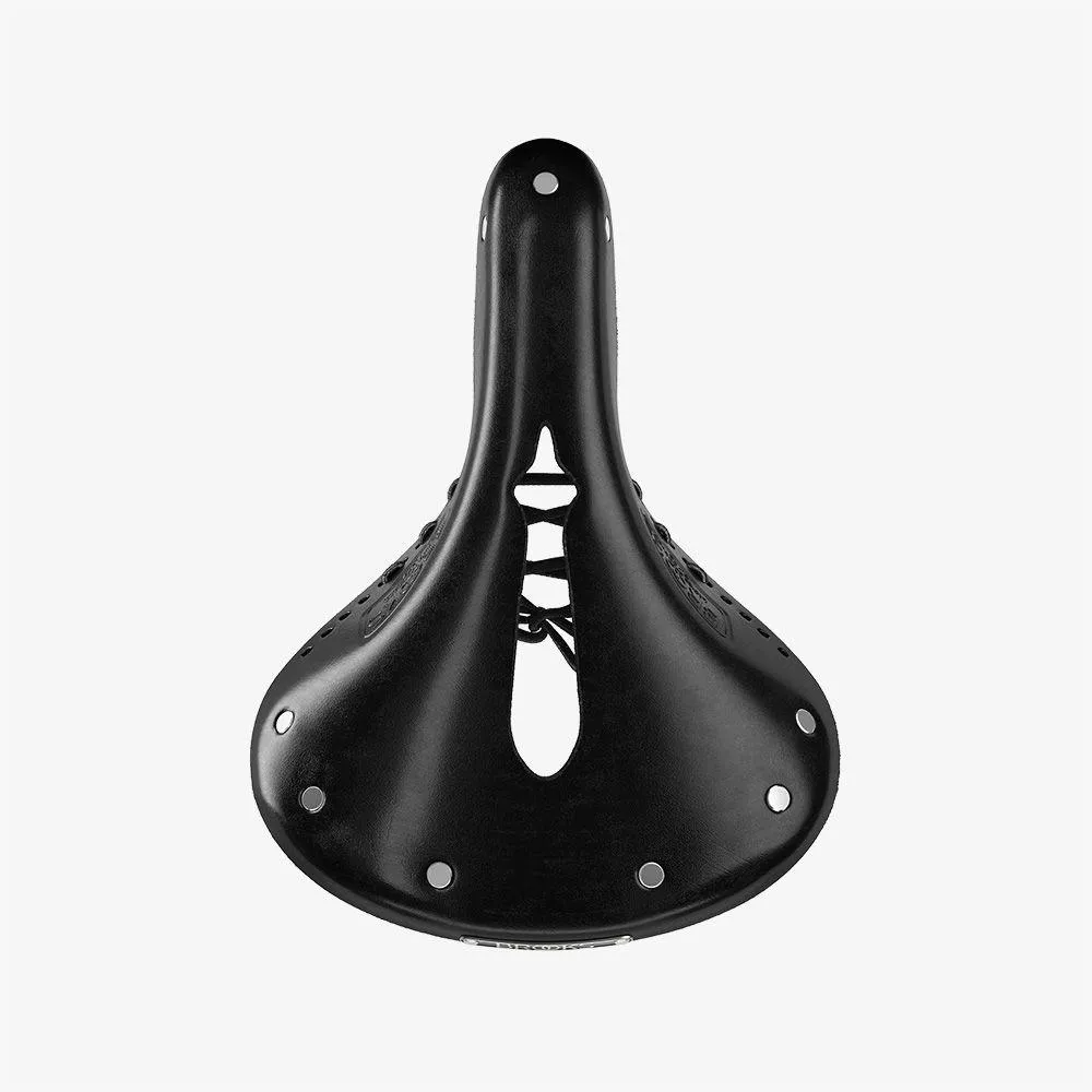 Brooks B17 Carved Short Saddle (Black)