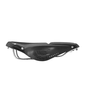Brooks B17 Narrow Carved Saddle (Black)
