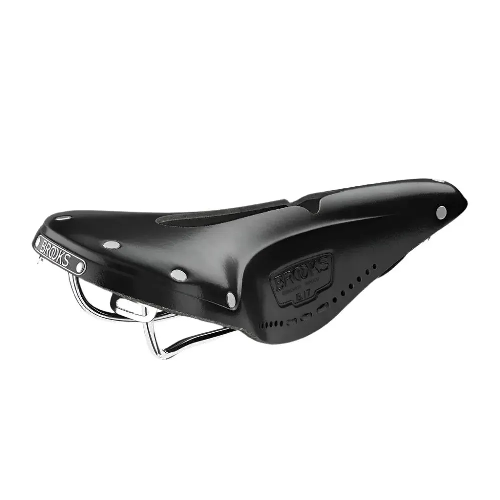 Brooks B17 Narrow Carved Saddle (Black)
