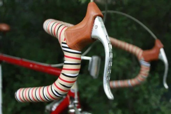 BTP Woven Bartape (Berry Brown/Black)