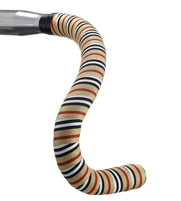 BTP Woven Bartape (Berry Brown/Black)