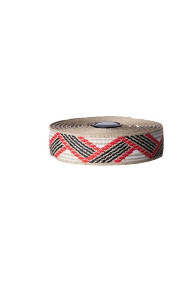 BTP Woven Bartape (Link Red/Black)