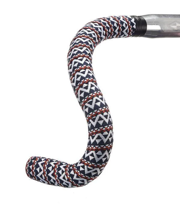 BTP Woven Bartape (White/Blue.Red)
