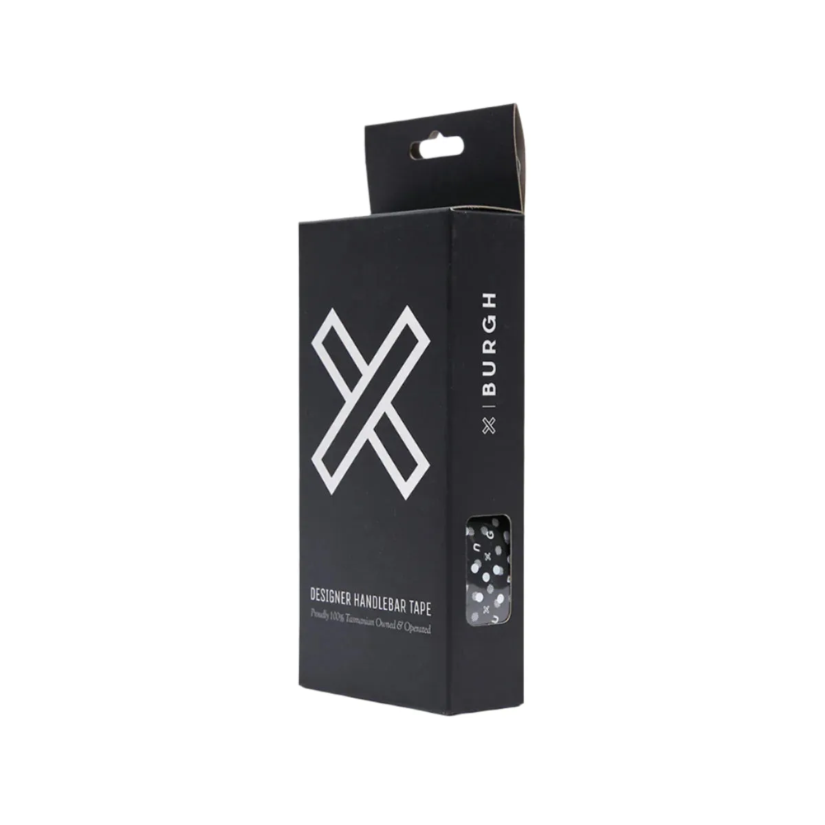 Burgh Bokeh White Bar Tape (Black/White)