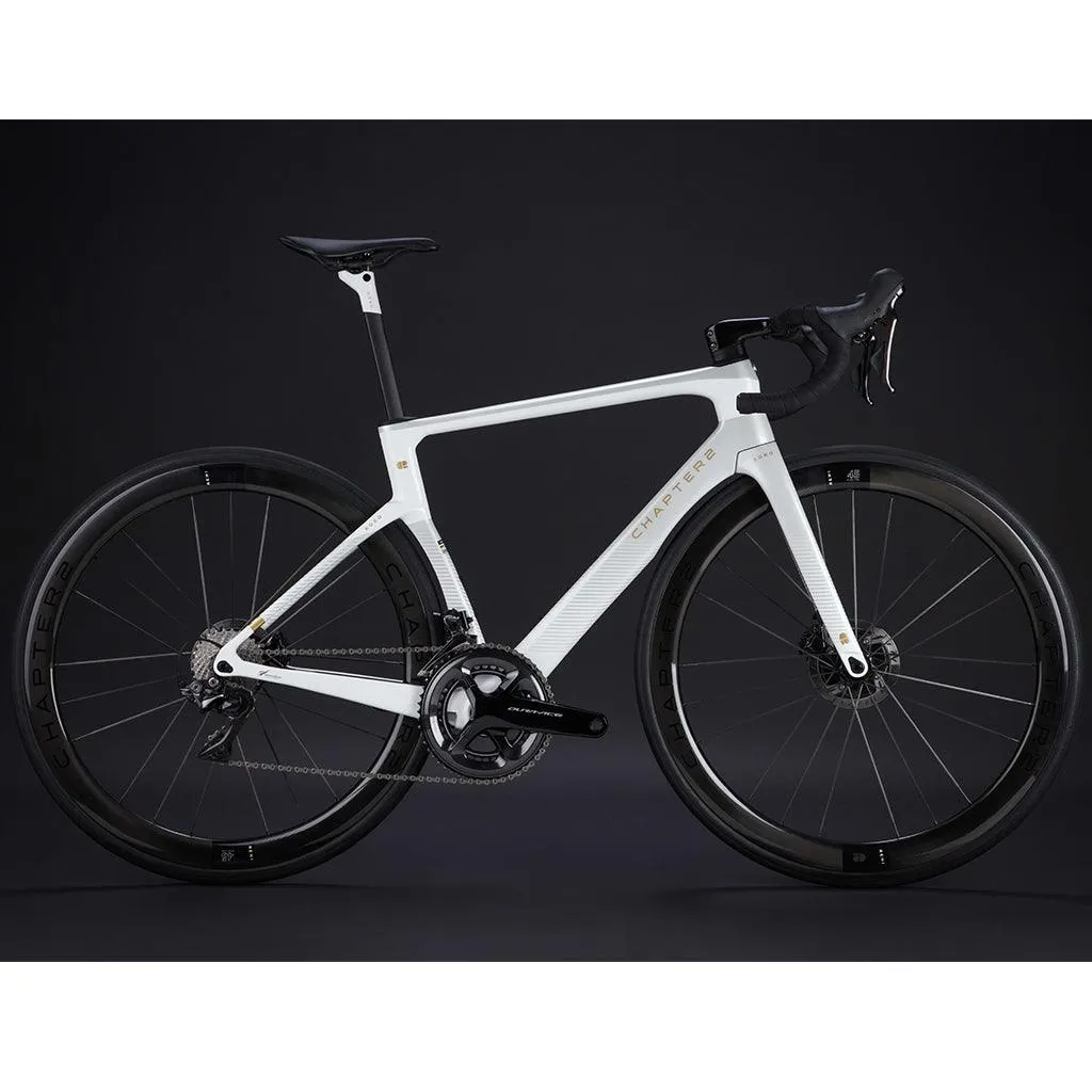 Chapter 2 KOKO Disc Brake Road Frameset (White/Grey)