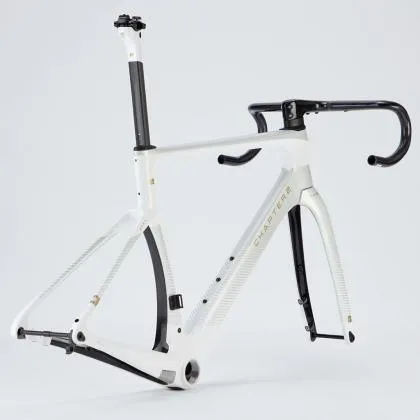 Chapter 2 KOKO Disc Brake Road Frameset (White/Grey)