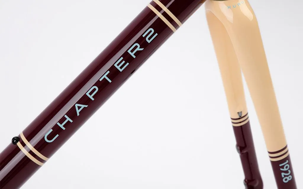 Chapter2 Huru Disc Brake Frameset (Maroon)