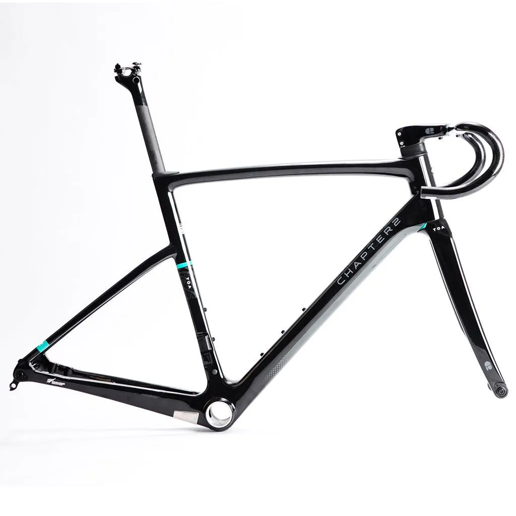 Chapter2 TOA Race Disc Brake Frameset (Glossy Black)