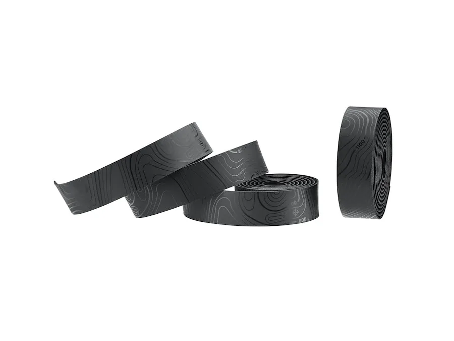 Ciclovation Advanced Minimalism TOPO Leather Touch Bartape (Jet Black)