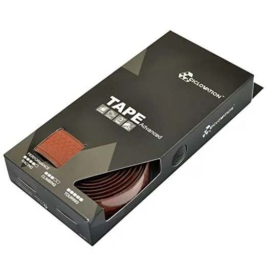 Ciclovation Grind Touch Advanced Handlebar Tape (Chocolate Brown)
