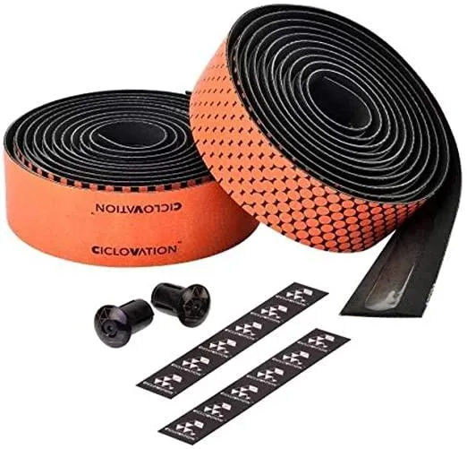 Ciclovation Leather Touch Advanced Bartape (Fusion Orange)