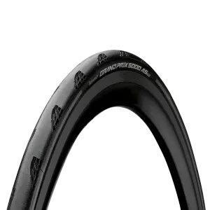 Continental Grand Prix 5000 All Season 700c Tubeless Ready Folding Tire (Black/Black Reflective)