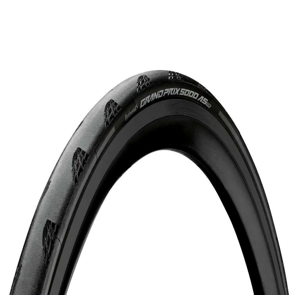 Continental Grand Prix 5000 All Season 700c Tubeless Ready Folding Tire (Black/Black Reflective)