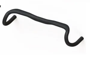 Controltech One FL25 Drop Handlebar (Matte Black)