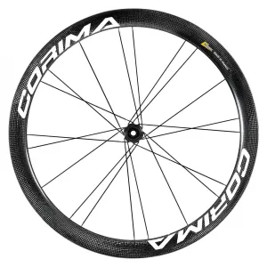 CORIMA 47 WS DX Carbon Disc Brake Wheel (Black/White)