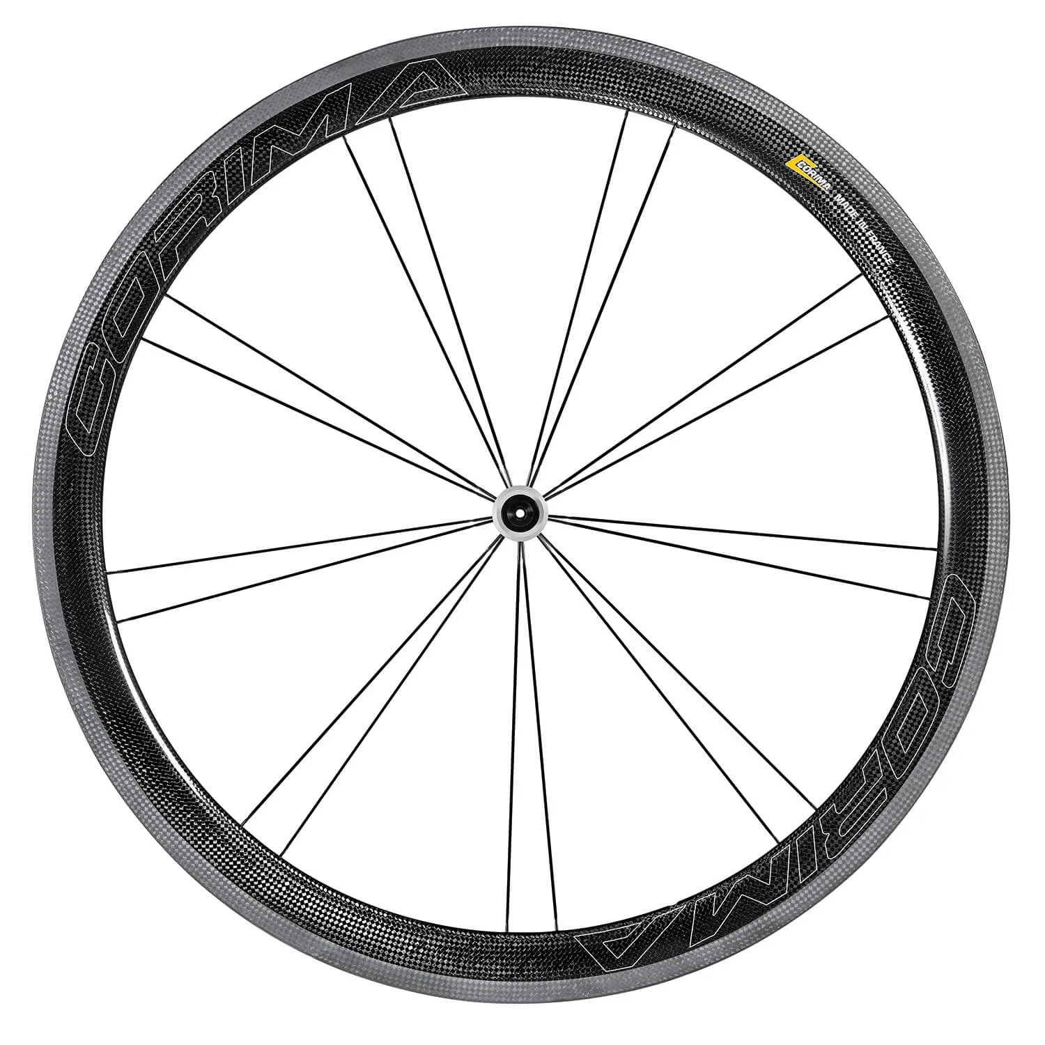Corima WS Plus 47 Carbon Rim Brake Wheel - Shimano/SRAM (Black)