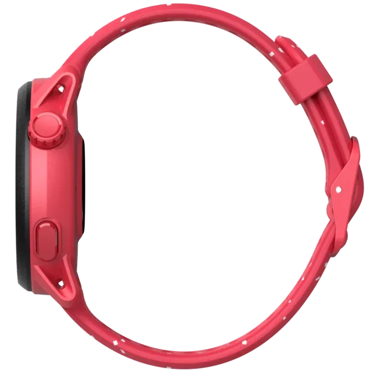 Coros Pace 3 Silicone Smart Watch (Red)